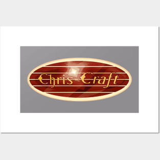 Chris Craft vintage boats Posters and Art